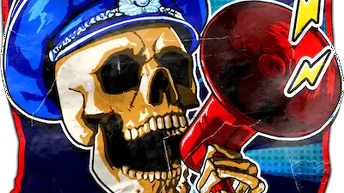 Punk Rocker 3 slot game scene